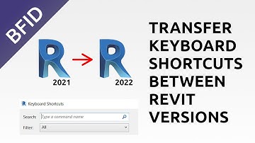 Transfer Keyboard Shortcuts between Revit Versions
