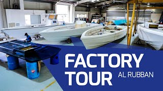 Al Rubban "The Captain"  Boat Factory Tour in Dubai (Center Console)