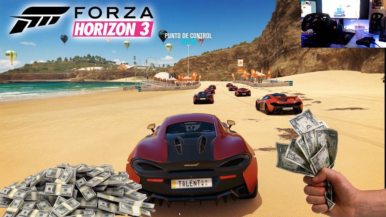 La carrera que da mas dinero $$$ !! Forza Horizon 3 Multiplayer con Fanatec   - YouTube