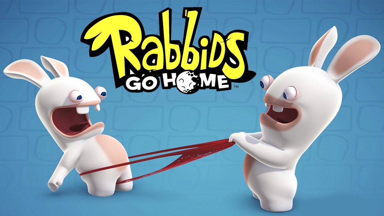 Включи видео кролики. Бешеные кролики go Home. Rayman: бешеные кролики. Rabbids Invasion игра. Бешеный заяц.