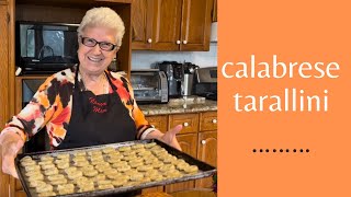 Nonna Demonstrates Calabrese Tarallini  Traditional Snack  (e106)