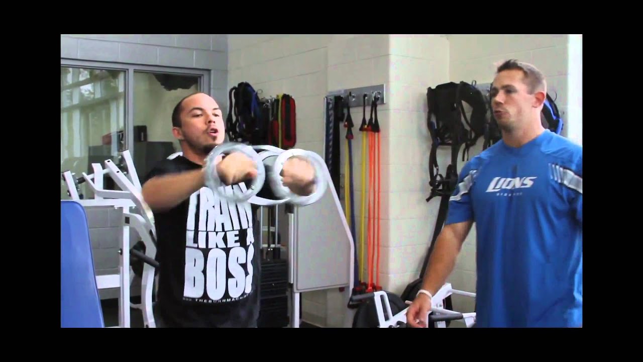 Burn Machine Speed Bag Workouts - Pro Football Training Detroit Lions - YouTube