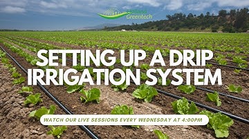 Setting Up A Drip Irrigation System