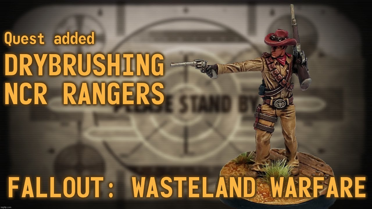 Big Iron on the Tabletop: Painting New Vegas' NCR Rangers [How I Paint Things]