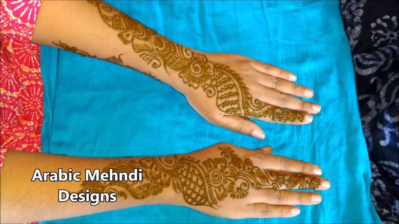 Arabic Mehndi Designs Mehndi Designs For Hands Simple And Easy