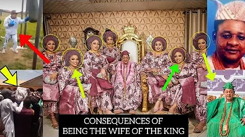 See What Really Happens To The 18 Wives of the Late Alaafin of Oyo After His Death ~ Full Details
