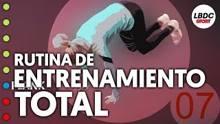 ENTRENAMIENTO TOTAL - Rutina de 8 ejercicios de 45'' recuperando 15'' (con explicaciones)