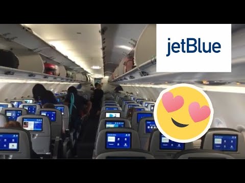 Video: ¿Cuántas filas hay en un avión de JetBlue?