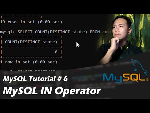 Video: Ang MySQL ba ay isang operator?