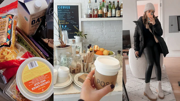 trader joes haul, cooking + lower east side shopping | vlogmas day 3-4 in NYC