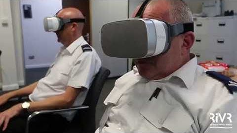 UK Fire service using VR driver training in classroom