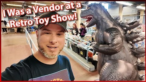 I Was a Vendor at a Retro Toy Show! OKC