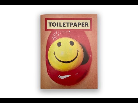 TOILETPAPER MAGAZINE アート TOILETPAPER MAGAZINE #07 CACTUS Maurizio Cattelan Pierpaolo