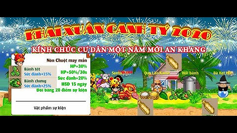 Ngọc Rồng Online | Ra Mắt Sự Kiện Tết 2020 Và Skill 4 Đệ Tử