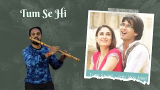 Tum Se Hi - Flute cover | Akhilesh Flute | @mnthan_ | Shahid Kapoor | Mohit Chauhan | Pritam|