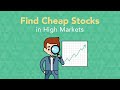 Find Cheap Stocks in High Markets! | Phil Town