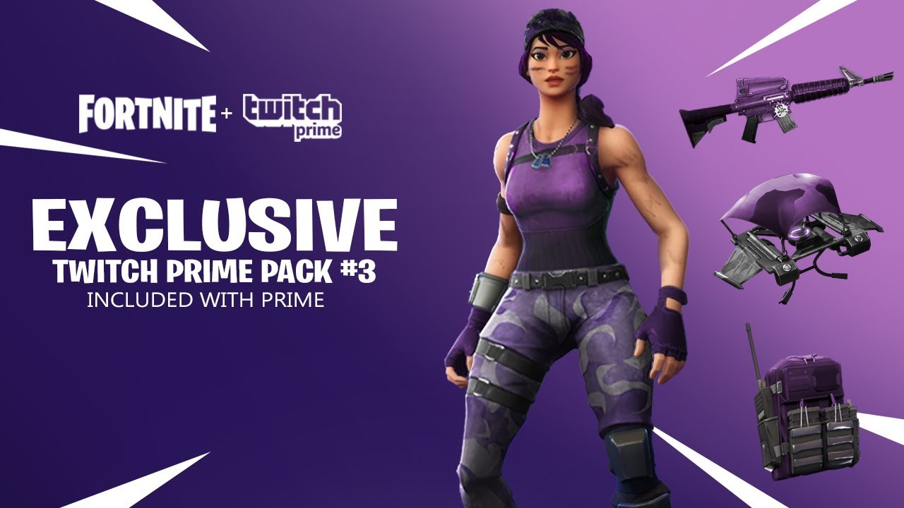 How To Get New Twitch Prime Pack 3 For Free In Fortnite Youtube