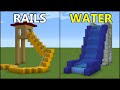 Minecraft: 15+ Roller Coaster Build Hacks!