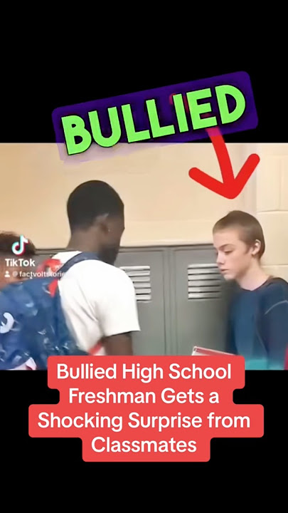 Bullied freshman gets shocking surprise from classmates