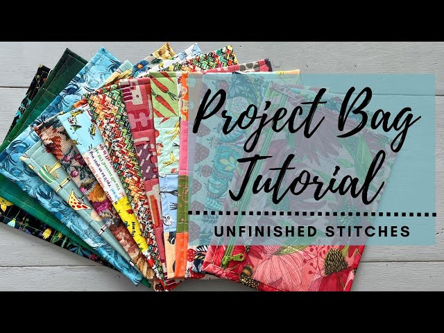 Vinyl Mesh Project Bags for Cross Stitch/needle Art Inspire, Imagine,  Create 