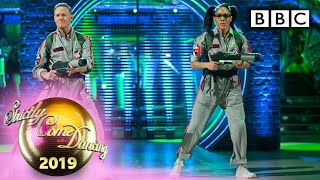 Alex and Kevin dance a Street/Commercial to Ghostbusters - Halloween | BBC Strictly 2019