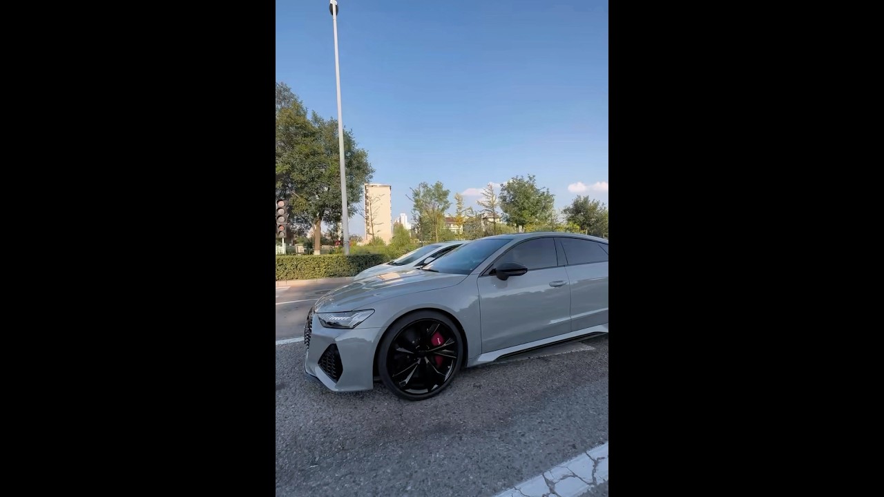The terrifying acceleration of the Audi RS7 