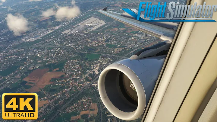 4K | Microsoft Flight Simulator 2020 - ULTRA GRAPHICS - FENIX A320 Takeoff BRUSSELS ZAVENTEM AIRPORT