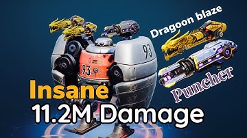 Revenant Blaze Puncher | Insane 11.2M Damage | War Robots Gameplay