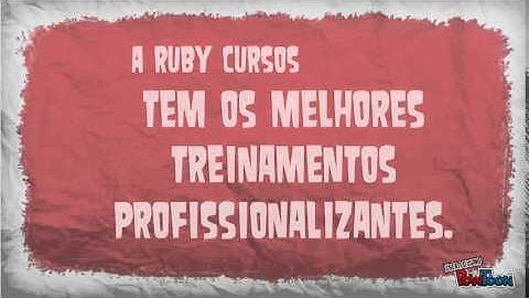 RUBY CURSOS - Promoção 50% de desconto!