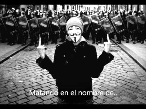 Rage against the machine – killing in the name (español)