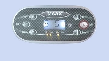 MAAX Spas   TP600 Control Panel Programming