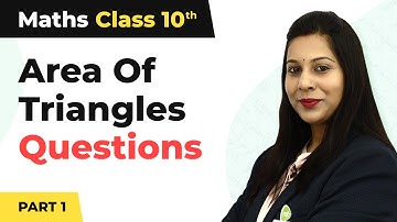 Coordinate Geometry - Area of Triangle Question 1 | Class 10 Maths Chapter 7 | CBSE 2024-25