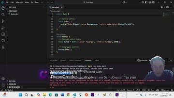 Belajar Dart  Dasar, Class, Function, OOP, dan Praktik Langsung