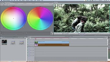 Final Cut Color Correction Tutorial  - Bleach Bypass (Film Look)