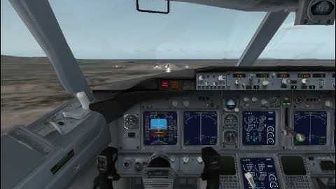 GPS Approach & ILS Landing Tutorial (Boeing 737-800, Iran Air, KLAX to KSNA \ Part 2: The Landing)