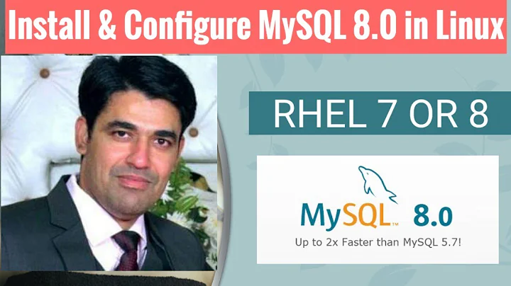 Install & Configure MySQL 8.0 in Redhat Enterprise Linux 7/8 | How to Install MySQL in Linux