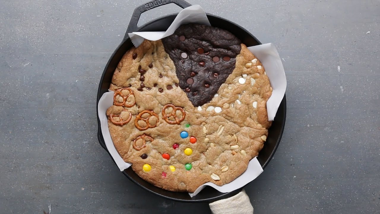 Multi-Flavor Skillet Cookie | Tasty