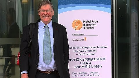 A good research problem is "difficult but doable" - Nobel Laureate Tim Hunt