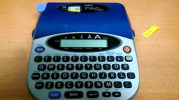 Printer Brother P Touch 1750