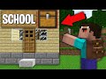 Minecraft NOOB vs PRO : NOOB STUDYING AT SUPER CHEST SCHOOL! Challenge 100% trolling