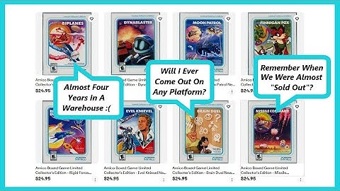 Not Intellivision Amico Update: Unloading Unsold Physical Product "Games" On Ebay?