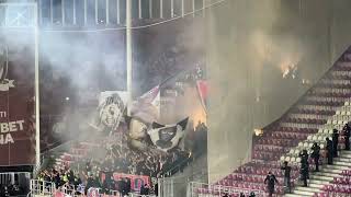 PYRO LA RAPID - FCSB: PELUZA ROS-ALBASTRILOR A INCEPUT PETRECEREA: CAMPIONII, CAMPIONII