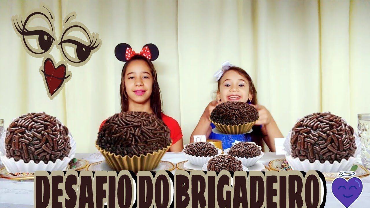 FAZENDO O DESAFIO DO BRIGADEIRO SURPRESA
