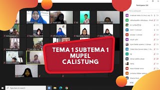 # PJJ Calistung Part 1 - Tema 1 Kelas 2 | Pembelajaran Online Virtual Zoom #zoom #virtualmeeting screenshot 5