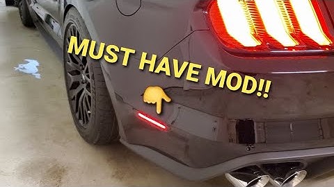 DIODE DYNAMICS SMOKED LED SIDE MARKER INSTALL! MUST HAVE MOD FOR A 2015+ MUSTANGS!!