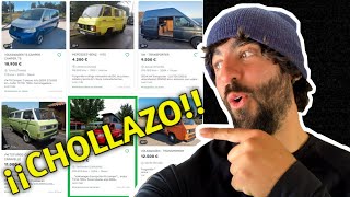 COMO COMPRAR FURGONETA CAMPER BARATA