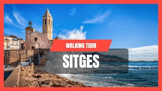 Run with me on Passeig Maritim in Sitges, Spain