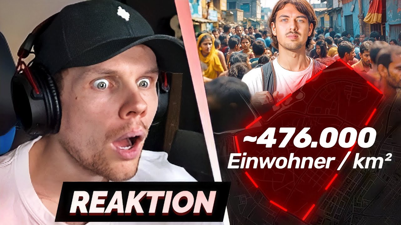 Wie soll man da leben? 😱 72 Stunden im größten Slum Asiens 😳 | Daniel Ngl Reaktion