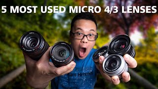 5 Micro Four Thirds Lenses I use the MOST in 2021 (Panasonic & Laowa Micro 4/3 Lenses)