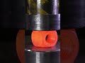 Hydraulic Press vs Giant Industrial Nut – Satisfying Metal Destruction!
